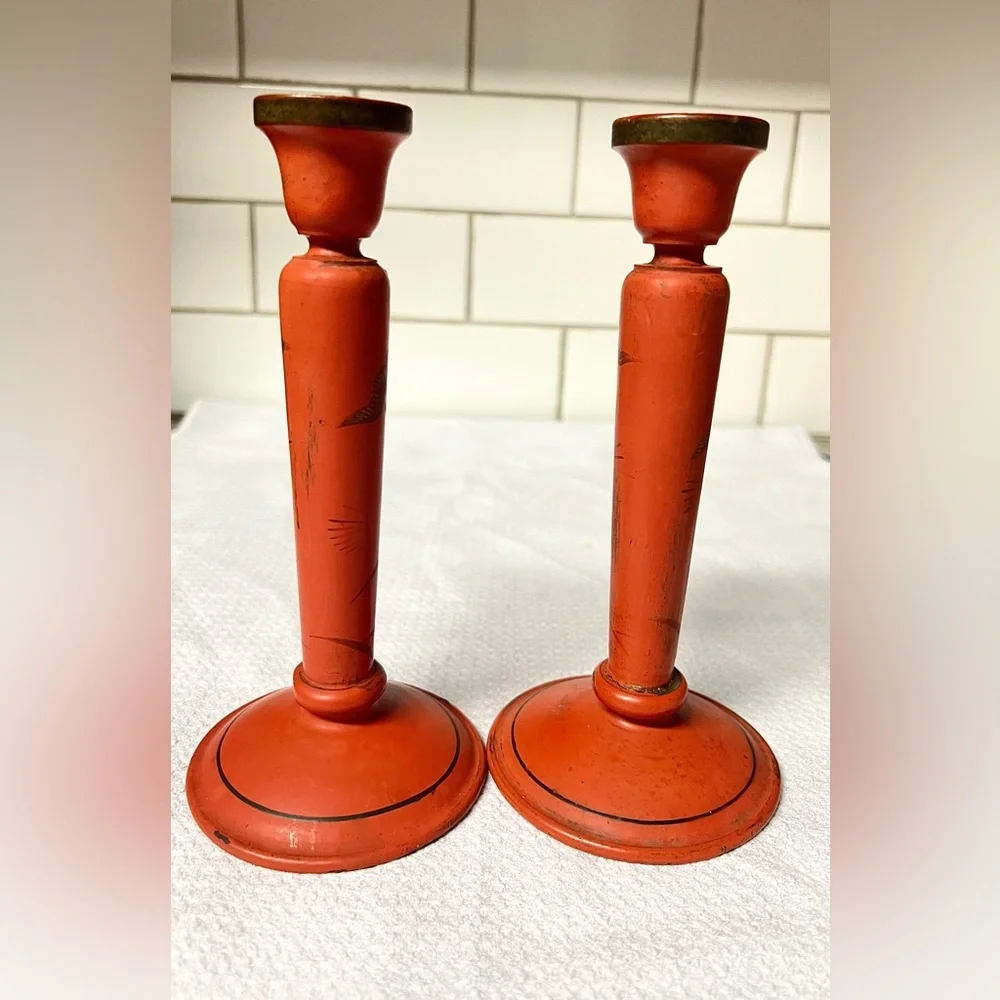 Antique japanese cinnabar